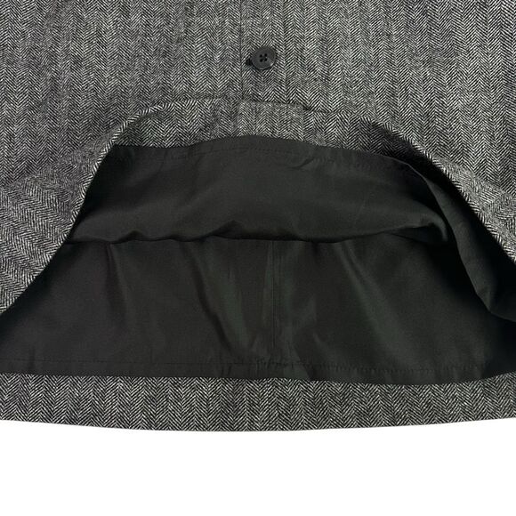 J. Crew Wool Blend Herringbone Skirt size 6 - Picture 5 of 8